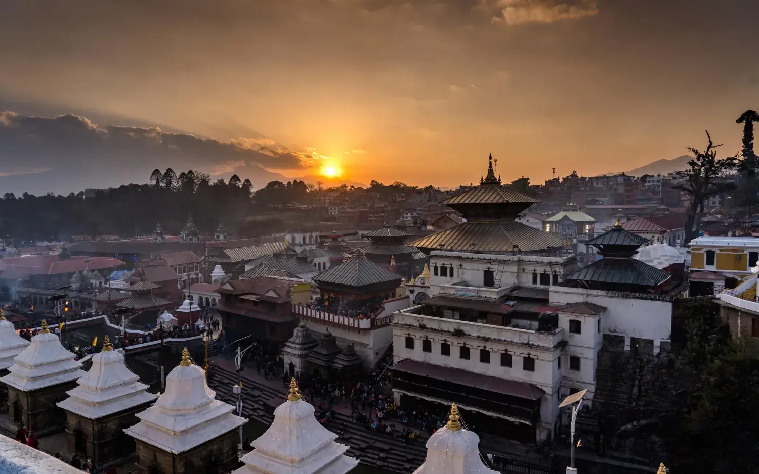 Pashupatinath Temple at the Bagmati River