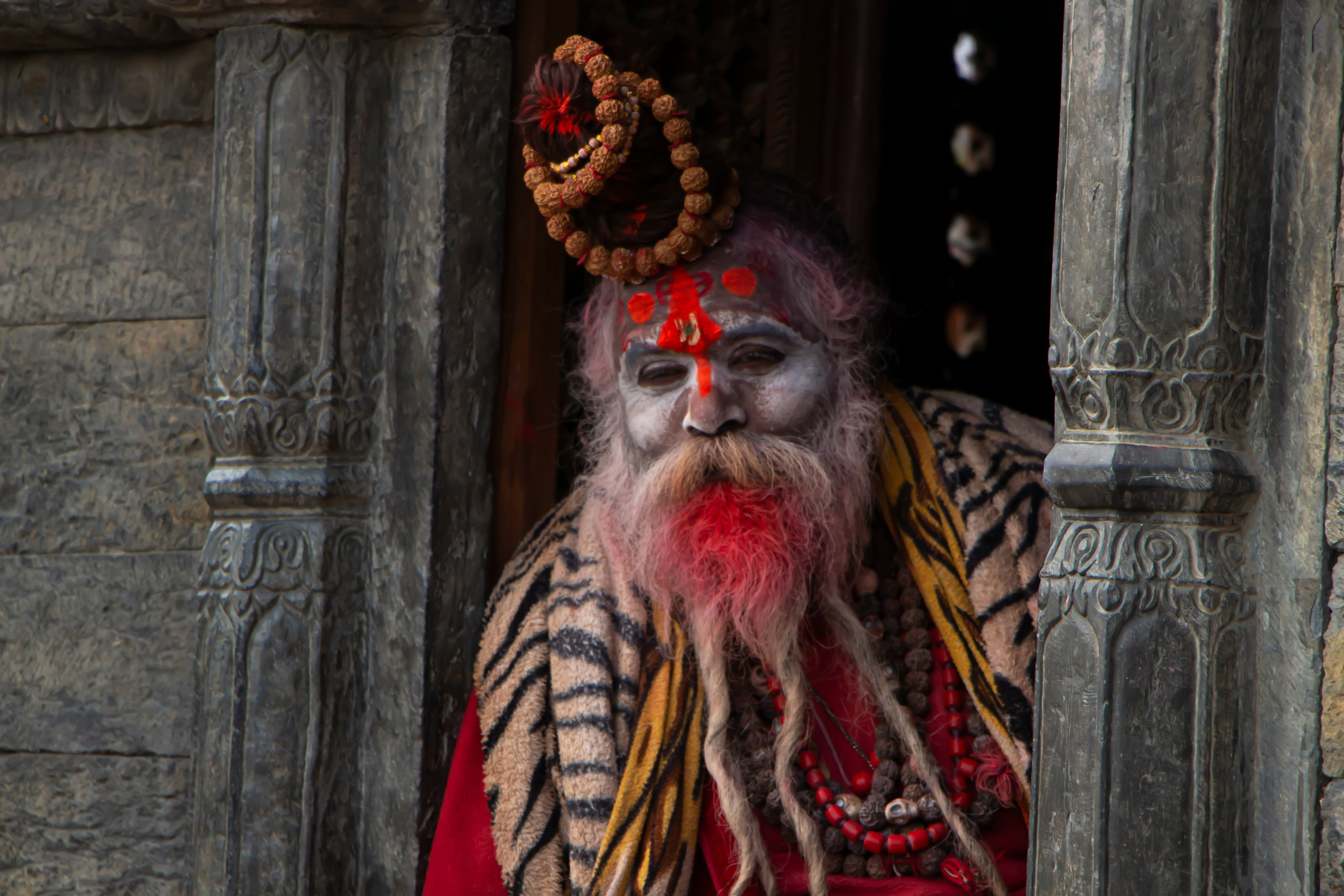Festival atmosphere at Pashupatinath Temple